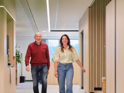 Rien Snijders en Ankie Gooren-Vermeeren. Foto: Jarno Verhoef/Catharina Ziekenhuis